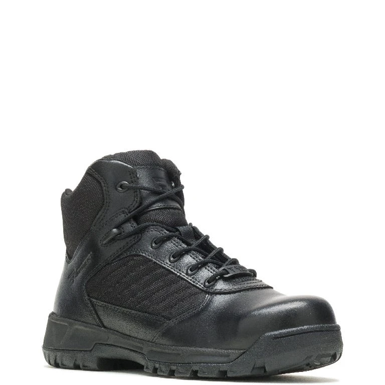 Bates Boots: Men's E03164 Black Composite Toe Tactical Sport 2 Mid Side Zip EH Work Boot 1 Bates Boots: Men's E03164 Black Composite Toe Tactical Sport 2 Mid Side Zip EH Work Boot
