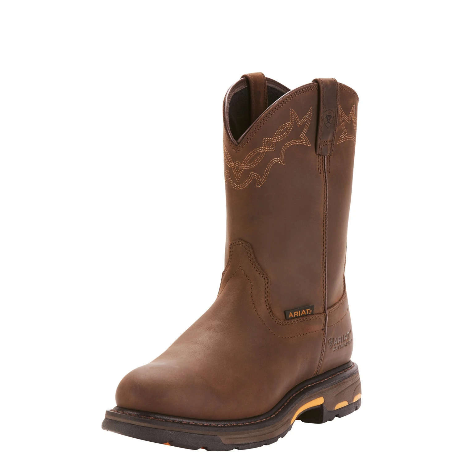Ariat Boots: Men's 10001198 Brown Waterproof Workhog Boots 5 Ariat Boots: Men's 10001198 Brown Waterproof Workhog Boots - Image 5