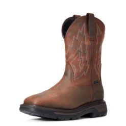 Ariat Boots: Men's 10033991 Dark Brown Big Rig Waterproof Work Boot 9 Ariat Boots: Men's 10033991 Dark Brown Big Rig Waterproof Work Boot -Carlos Trendy f20 mns work 10033991 3 4 front