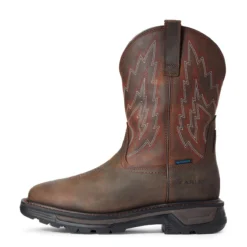 Ariat Boots: Men's 10033991 Dark Brown Big Rig Waterproof Work Boot 7 Ariat Boots: Men's 10033991 Dark Brown Big Rig Waterproof Work Boot -Carlos Trendy f20 mns work 10033991 side