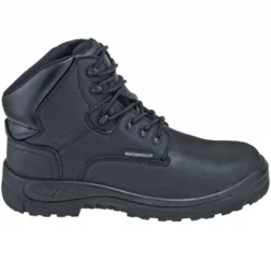 Genuine Grip Boots: Men's 6050 Black Waterproof Composite Toe Poseidon 6-Inch EH Boots -Carlos Trendy forge shield 6050 o 01