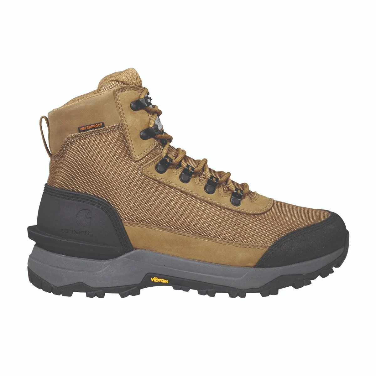 Black Diamond Carhartt Boots: Men's FP5072 Coyote Soft Toe 6" Outdoor Hike Waterproof Work Boot 2 Black Diamond Carhartt Boots: Men's FP5072 Coyote Soft Toe 6" Outdoor Hike Waterproof Work Boot - Image 2