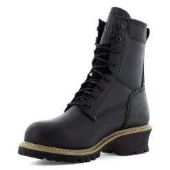 Frye Boots: Men's FR40201 Black Steel Toe 8" Waterproof Logger Work Boot 7 Frye Boots: Men's FR40201 Black Steel Toe 8" Waterproof Logger Work Boot -Carlos Trendy fr40201 03edit