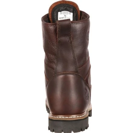 Georgia Boot: Men's G101 Brown 8" Waterproof Work Boots 5 Georgia Boot: Men's G101 Brown 8" Waterproof Work Boots - Image 5