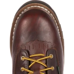 Georgia Boot: Men's G101 Brown 8" Waterproof Work Boots 9 Georgia Boot: Men's G101 Brown 8" Waterproof Work Boots -Carlos Trendy g101 6 large