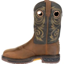 Georgia Boots: Men's GB00267 Brown Carbo-Tec LT Steel Toe Waterproof Pull On Boots 8 Georgia Boots: Men's GB00267 Brown Carbo-Tec LT Steel Toe Waterproof Pull On Boots -Carlos Trendy gb00267 5 large