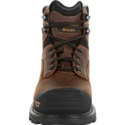 Georgia Boot GB00284 Men's Brown 6" Composite Toe Rumbler Boots -Carlos Trendy gb00284 3 large