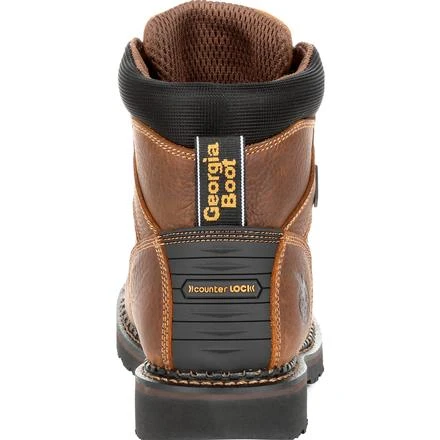 Georgia Boots: Men's GB00316 Brown Waterproof Georgia Giant Revamp Boots 4 Georgia Boots: Men's GB00316 Brown Waterproof Georgia Giant Revamp Boots - Image 4