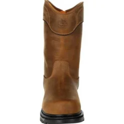 Georgia Boots: Men's GB00394 Brown Carbo Tec LTX Waterproof Composite Toe Pull On Work Boot -Carlos Trendy gb00394 3 large