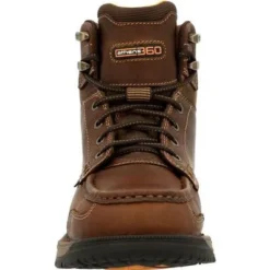 Georgia Boots: Men's GB00468 Brown Athens 360 Steel Toe Waterproof Work Boot -Carlos Trendy gb00468 3 large