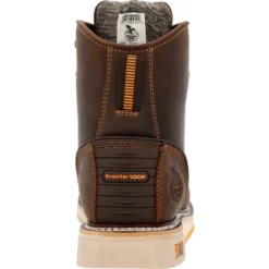 Georgia Boots: Men's GB00592 Brown Nano Composite Toe AMP LT Wedge Moc Toe Waterproof Work Boot 11 Georgia Boots: Men's GB00592 Brown Nano Composite Toe AMP LT Wedge Moc Toe Waterproof Work Boot -Carlos Trendy gb00592 back