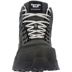 Georgia Boots: Men's GB00595 Black Composite Toe DuraBlend Sport EH Waterproof Hiker Work Boot -Carlos Trendy gb00595 front 1