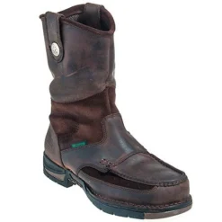 Georgia Boots: Men's Athens Brown G4403 Waterproof Non Slip Wellington Work Boots -Carlos Trendy georgia g4403 p 01