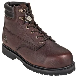 Georgia Boots: Waterproof G6174 Brown Steel Toe EH Men's 6-Inch Oiler Work Boots -Carlos Trendy georgia g6174 p 01