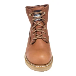 Georgia Boots: Men's G6342 Steel Toe Wedge EH Barracuda Gold Work Boots -Carlos Trendy georgia g6342 f 01