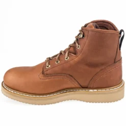 Georgia Boots: Men's G6342 Steel Toe Wedge EH Barracuda Gold Work Boots -Carlos Trendy georgia g6342 i 01