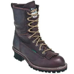 Georgia Boots: Men's Brown G7113 Waterproof Goodyear Welt Logger Boots 9 Georgia Boots: Men's Brown G7113 Waterproof Goodyear Welt Logger Boots -Carlos Trendy georgia g7113 p 01