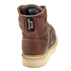 Georgia Boots: Men's G6152 Barracuda Gold Leather Wedge Work Boots -Carlos Trendy georgia g8152 b 01