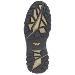 Georgia Boots: Waterproof Non-Metallic Men's GB00106 Brown Blue Collar Chelsea Romeo Boots