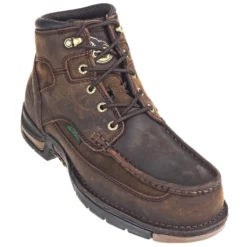 Georgia Boots: Waterproof Steel Toe G7603 Men's Brown Athens EH 6-Inch Moc-Toe Work Boots -Carlos Trendy georgia sg7403 p 01 1