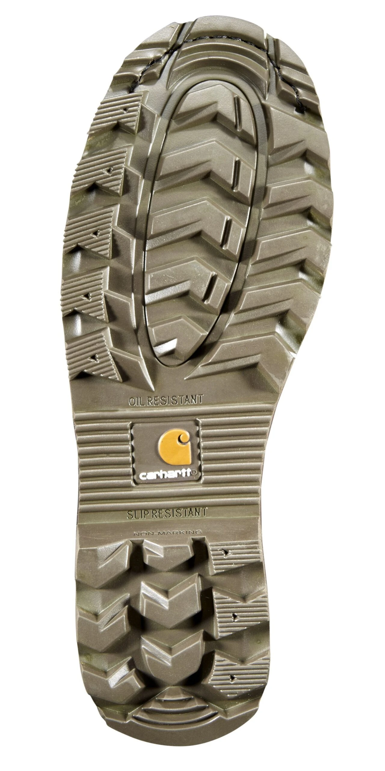 Carhartt Boots: Men's CMP1053 Brown Waterproof Slip Resistant Wellington Work Boot 2 Carhartt Boots: Men's CMP1053 Brown Waterproof Slip Resistant Wellington Work Boot - Image 2