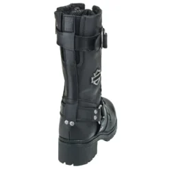 Harley Davidson Boots: Women's 83736 9 Inch Eda Motorcycle Boots -Carlos Trendy harley davidson d83736 b 01
