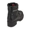 Harley Davidson Boots: Women's D83877 Zip Up Black Motorcycle Boots