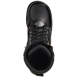 Harley Davidson Boots: Women's D83877 Zip Up Black Motorcycle Boots -Carlos Trendy harley davidson d83877 t 01