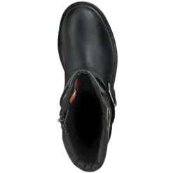 Harley Davidson Boots: Men's Black 95194 Booker Side Zip Boots -Carlos Trendy harley davidson d95194 t 01 1