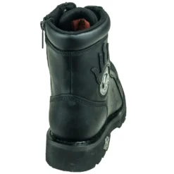 Harley Davidson Boots: Men's Black Diversion D94169 Side Zip Boots -Carlos Trendy harley davidson d94169 3