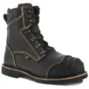 Iron Age Boots: Men's IA0121 Brown Composite Toe Forgefighter 10" Met Guard Work Boot