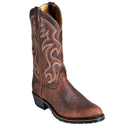 Double H Boots: Men's 3282 Western 12 Inch Pull-On USA-Made Cowboy Boots 2 Double H Boots: Men's 3282 Western 12 Inch Pull-On USA-Made Cowboy Boots - Image 2