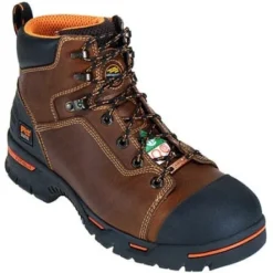 Timberland PRO Boots: Men's Endurance PR Brown 47591 EH Steel Toe Work Boots -Carlos Trendy image 45162