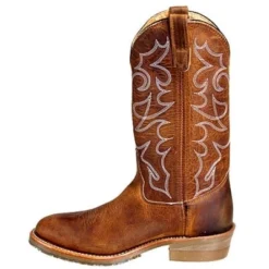 Double H Boots: Men's DH1592 USA-Made Steel Toe Cowboy Boots -Carlos Trendy image 48104