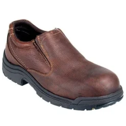 Timberland PRO Boots: Men's TiTAN Brown Oxford 53534 EH Safety Toe Work Shoes -Carlos Trendy image 49385