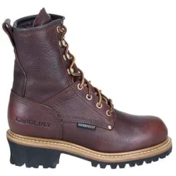 Carolina Boots: Women's Steel Toe CA1421 EH Logger Boots