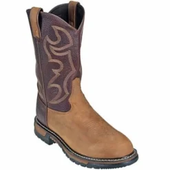 Rocky Boots: Men's Round Toe Slip-Resistant Cowboy Boots 2732 13 Rocky Boots: Men's Round Toe Slip-Resistant Cowboy Boots 2732 -Carlos Trendy image 50651