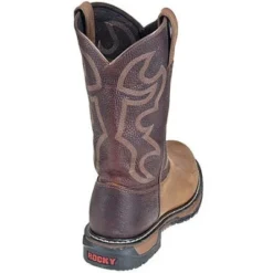 Rocky Boots: Men's Round Toe Slip-Resistant Cowboy Boots 2732 11 Rocky Boots: Men's Round Toe Slip-Resistant Cowboy Boots 2732 -Carlos Trendy image 50653