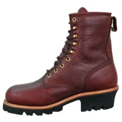 Chippewa Boots: Men's Brown Waterproof EH Steel Toe 73060 Insulated Logger Work Boots 9 Chippewa Boots: Men's Brown Waterproof EH Steel Toe 73060 Insulated Logger Work Boots -Carlos Trendy image 51656