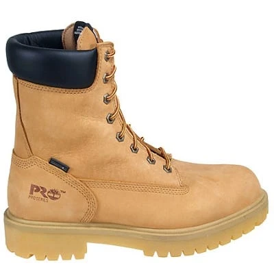 Timberland PRO Boots: Men's Waterproof Insulated 26011 Wheat Nubuck Work Boots 1 Timberland PRO Boots: Men's Waterproof Insulated 26011 Wheat Nubuck Work Boots