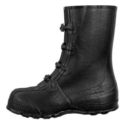 LaCrosse Boots: Men's 266160 Black Waterproof Rubber 4-Buckle Boot Overshoes 3 LaCrosse Boots: Men's 266160 Black Waterproof Rubber 4-Buckle Boot Overshoes - Image 3