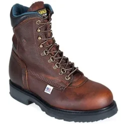 Carolina Boots: Men's Grizzly Steel Toe EH 1809 USA-Made Work Boots -Carlos Trendy image 66937
