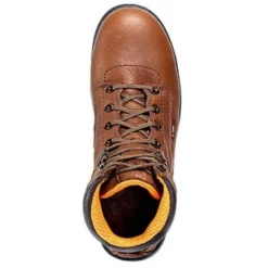 Timberland PRO Boots: Men's Brown 26063 TiTAN Safety Toe EH 6" Work Boots -Carlos Trendy image 73517
