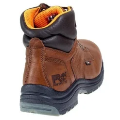 Timberland PRO Boots: Men's Brown 26063 TiTAN Safety Toe EH 6" Work Boots -Carlos Trendy image 73518
