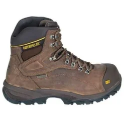 Caterpillar Boots: Men's Brown 89940 Diagnostic HI Insulated Waterproof Steel Toe Hiking Boots
