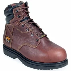 Timberland PRO Boots: Men's Flexshield 50504 Burgundy Met Guard Steel Toe Boots -Carlos Trendy image 78622