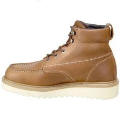 Wolverine Boots: Men's 8289 Steel Toe Wedge Sole Moc Toe Boots -Carlos Trendy image 81637