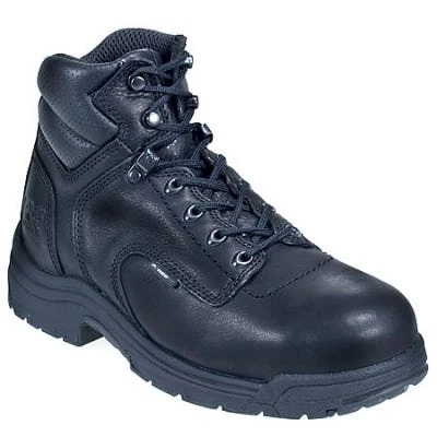 Timberland PRO Boots: Men's TiTAN 26064 Black Alloy Toe EH Work Boots 1 Timberland PRO Boots: Men's TiTAN 26064 Black Alloy Toe EH Work Boots