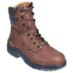 Timberland PRO Boots: Men's TiTAN 47019 Brown Waterproof Alloy Toe EH Boots -Carlos Trendy image 82693