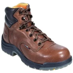 Timberland PRO Boots: Women's TiTAN 26388 Brown Alloy Toe Work Boots
